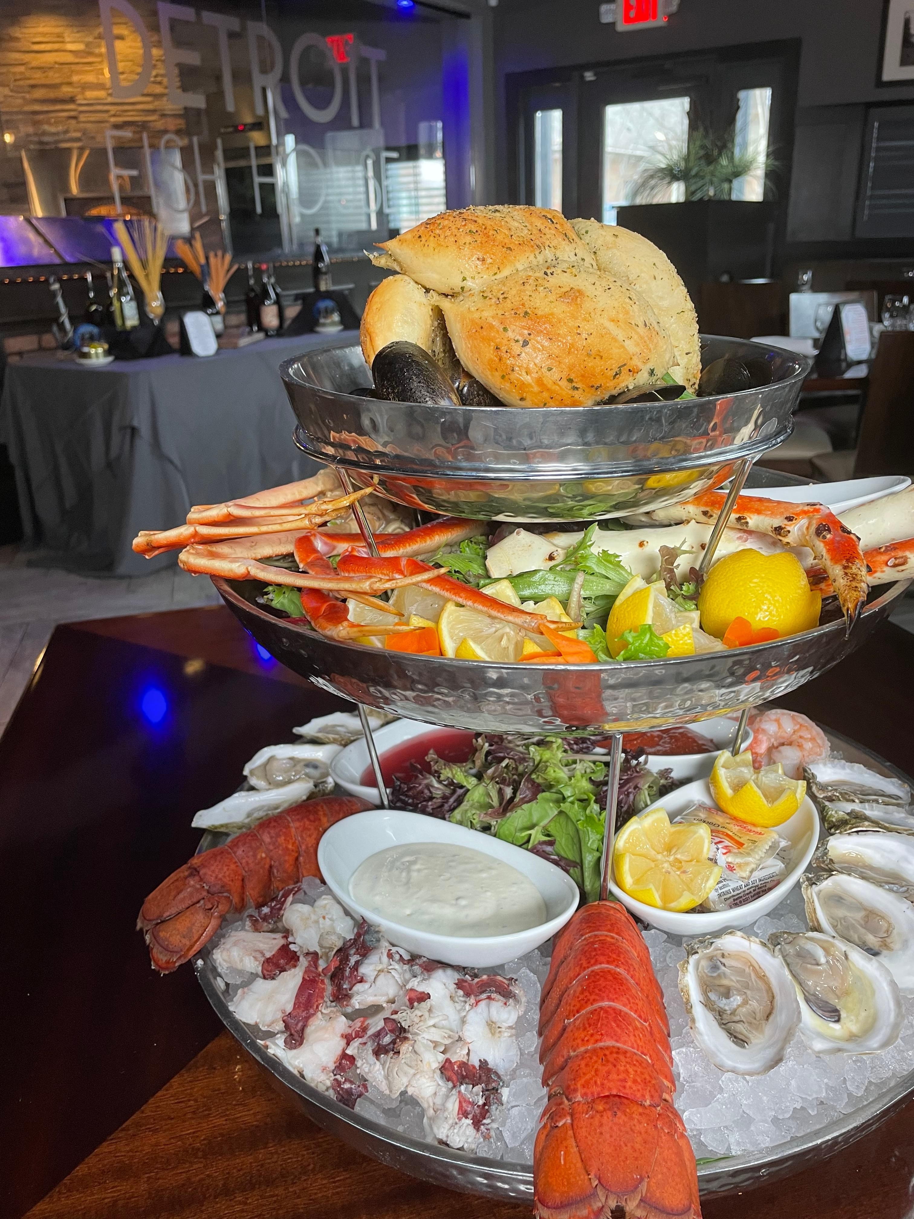 Ultimate Seafood Tower