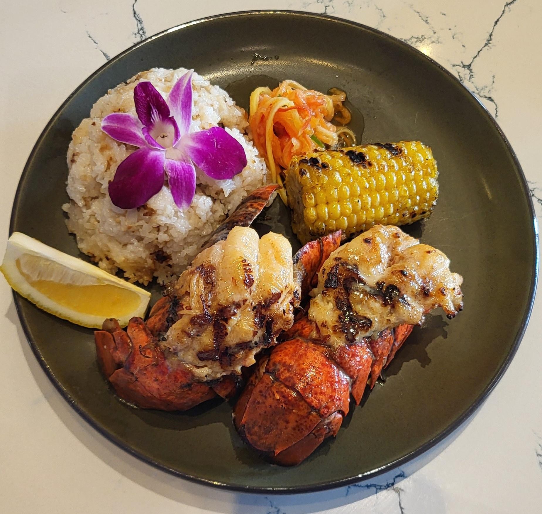 Calamansi Butter Lobster Tails