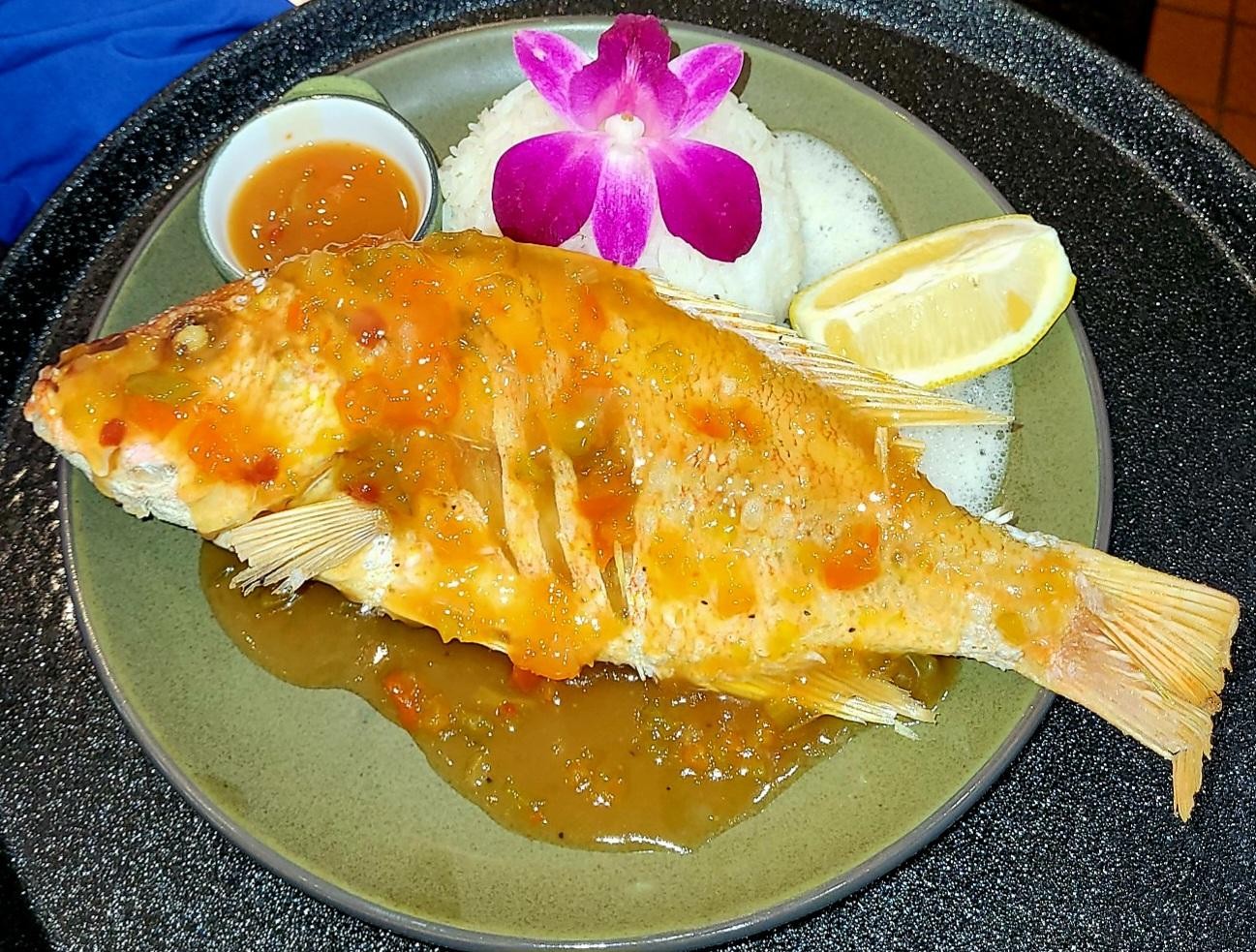 Sweet & Sour Snapper