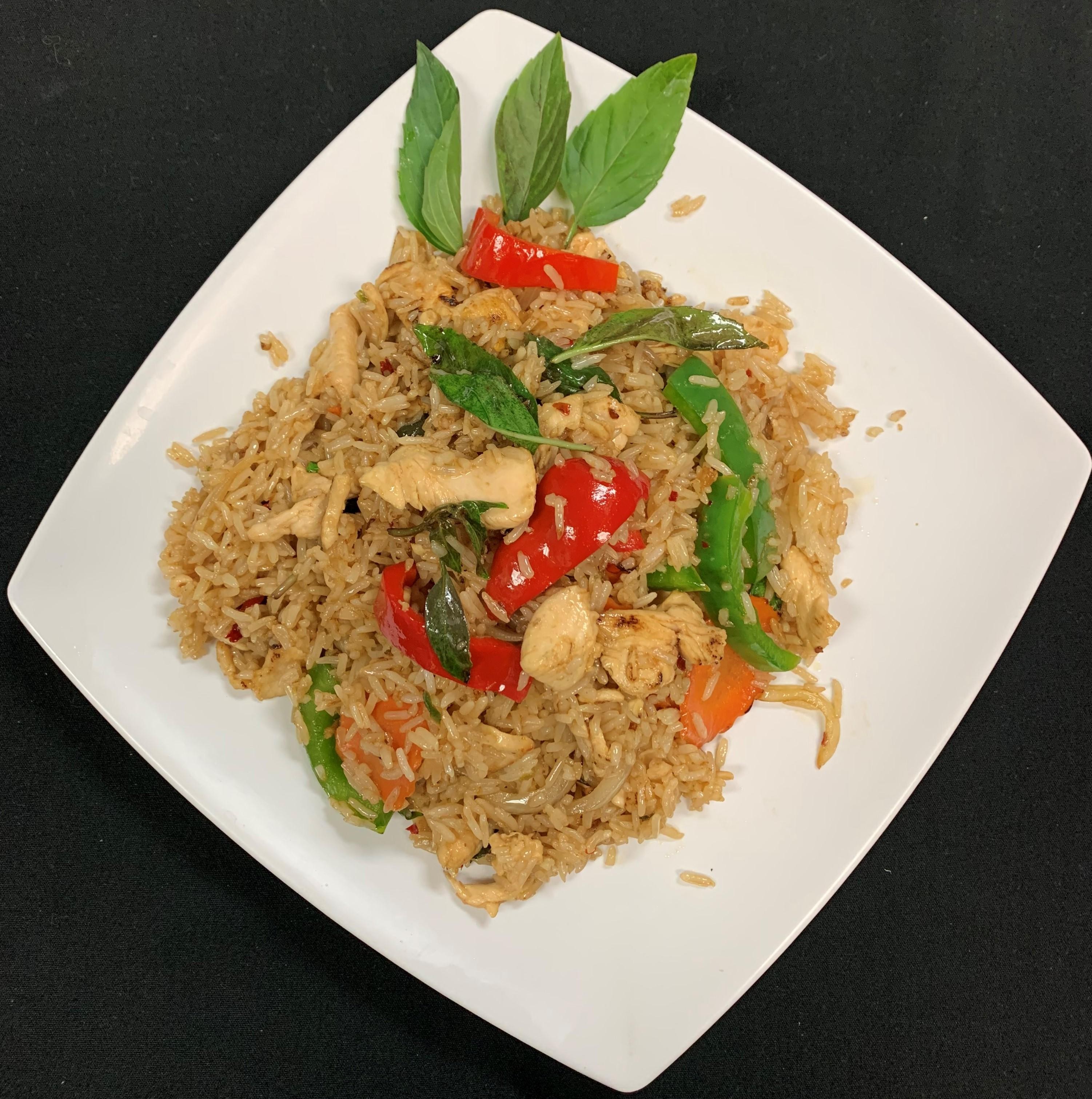 Spicy Basil Fried Rice
