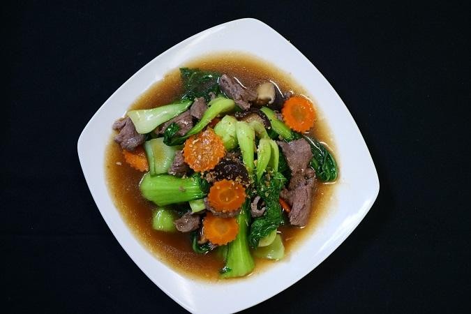 Bok Choy & Shiitake Mushrooms