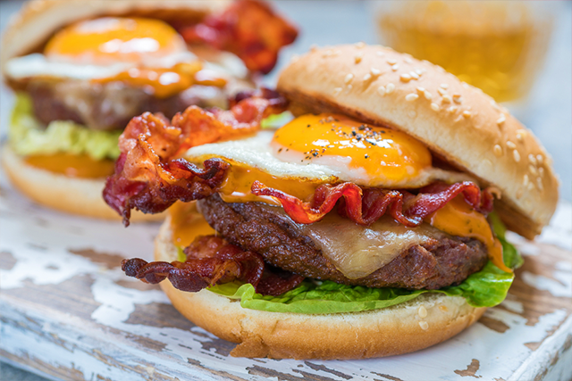 #3 X-Egg Bacon Burger