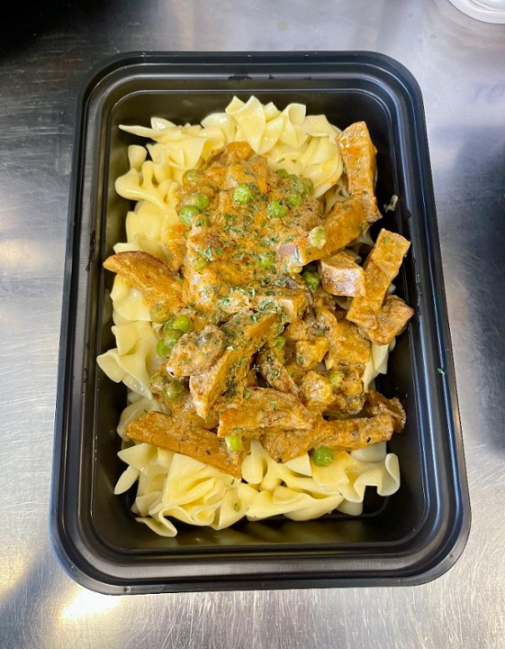 Seitan Stroganoff*