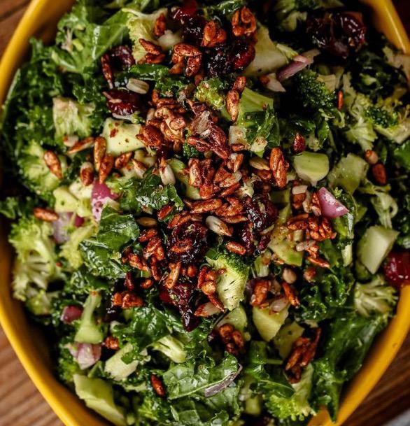 Broccoli & Kale Salad