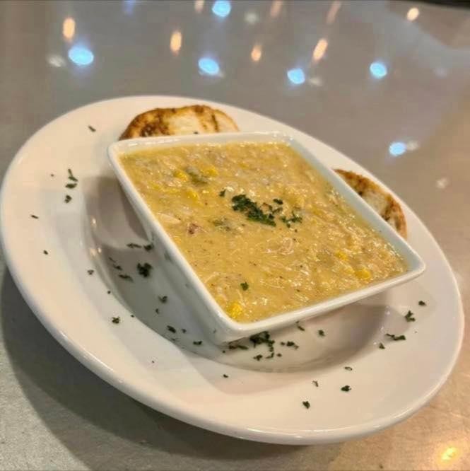 Cup Corn and Crab Bisque