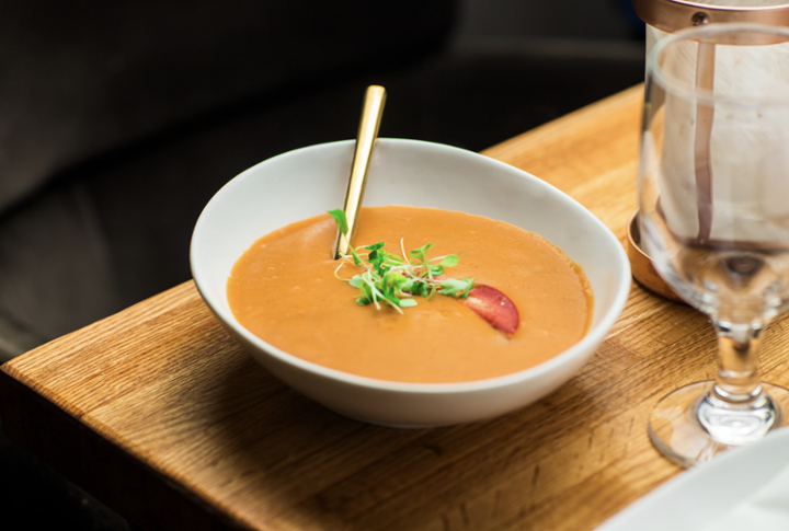 Flaming Lobster Bisque