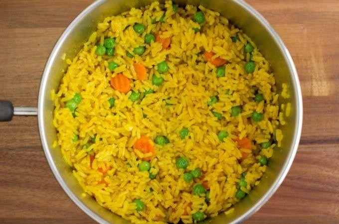 Arroz con Vegetales/ Rice with Mixed Vegetables