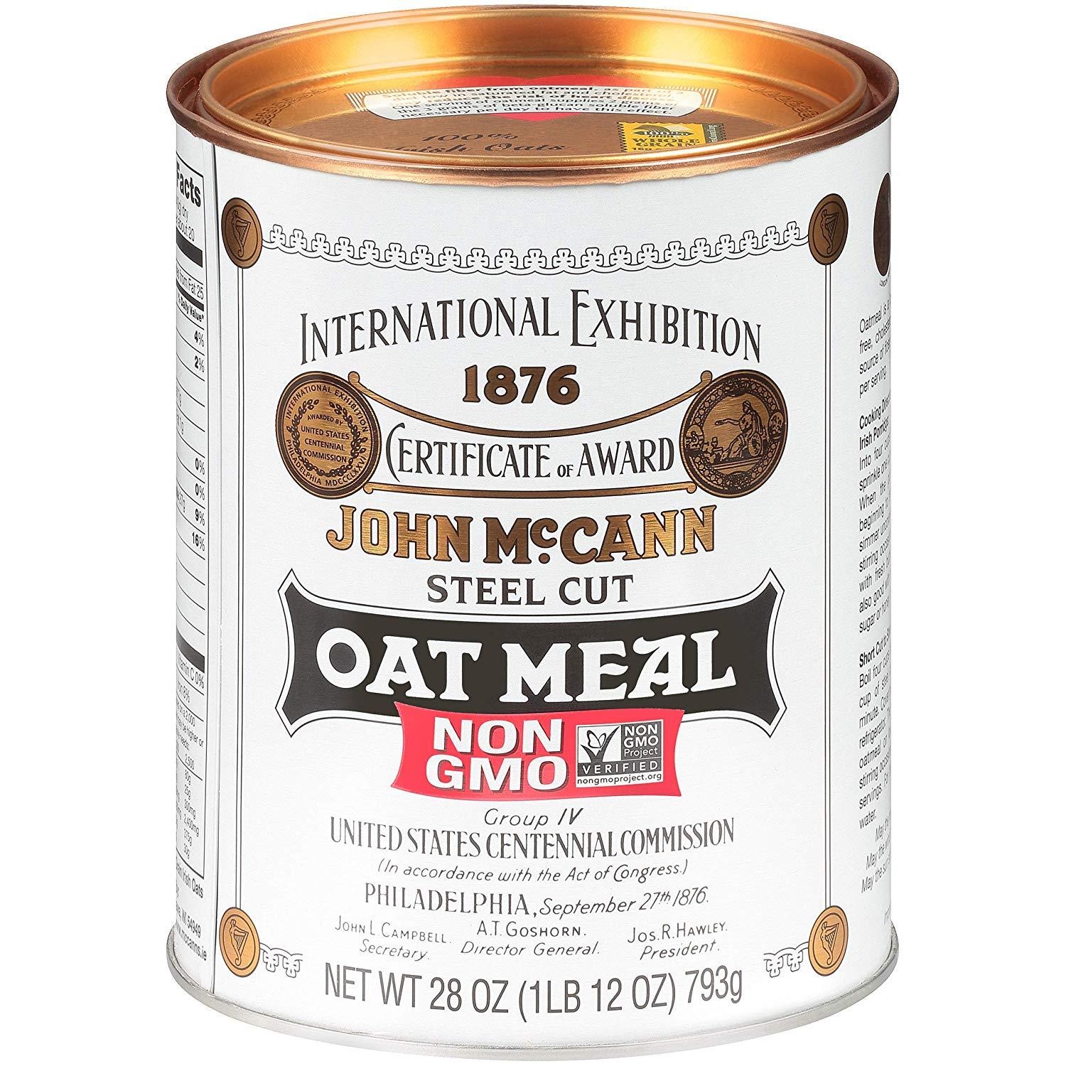 McCann's Steel Cut Irish Oatmeal