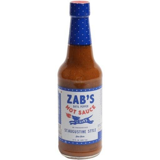 Zab's Hot Sauce Saint Augustine Style