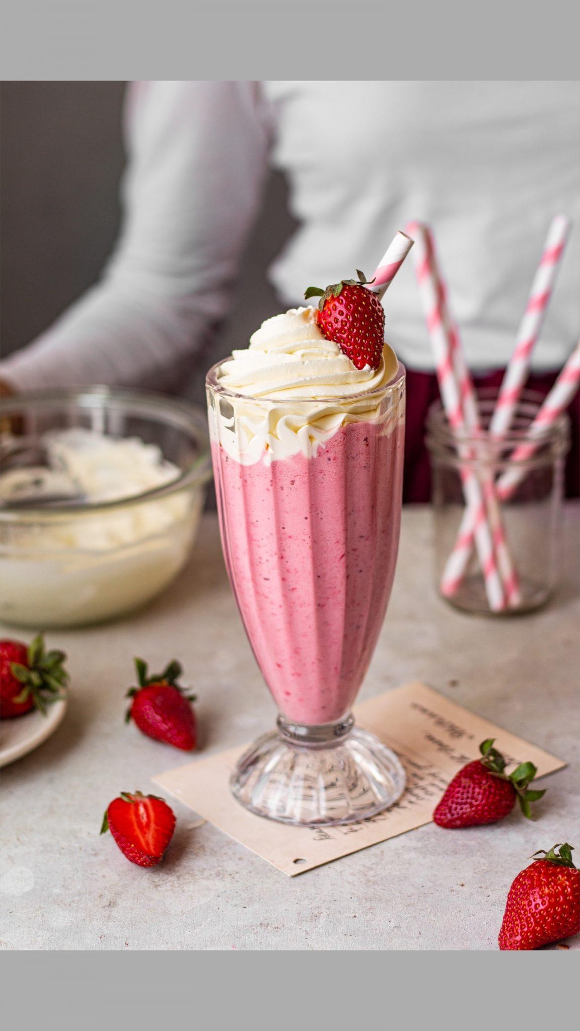 Strawberry Shortcake Milkshake