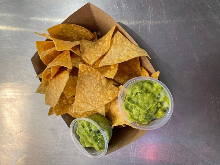 Chips and guacamole