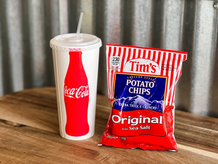 Fountain Drink & Chip Combo