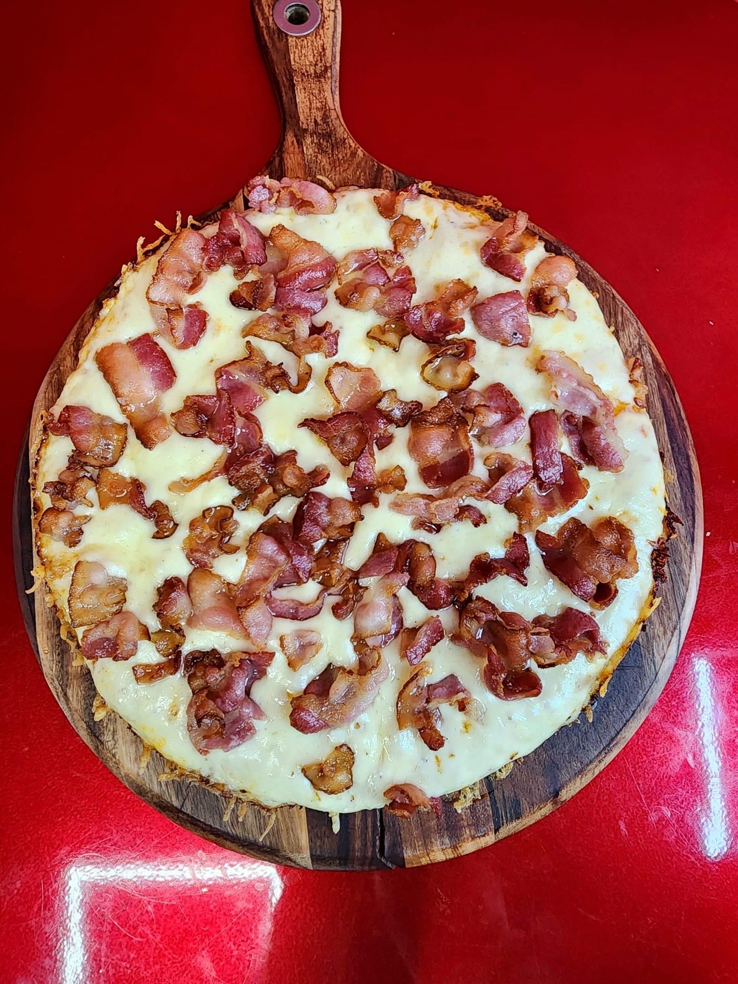 Pizza De Bacon
