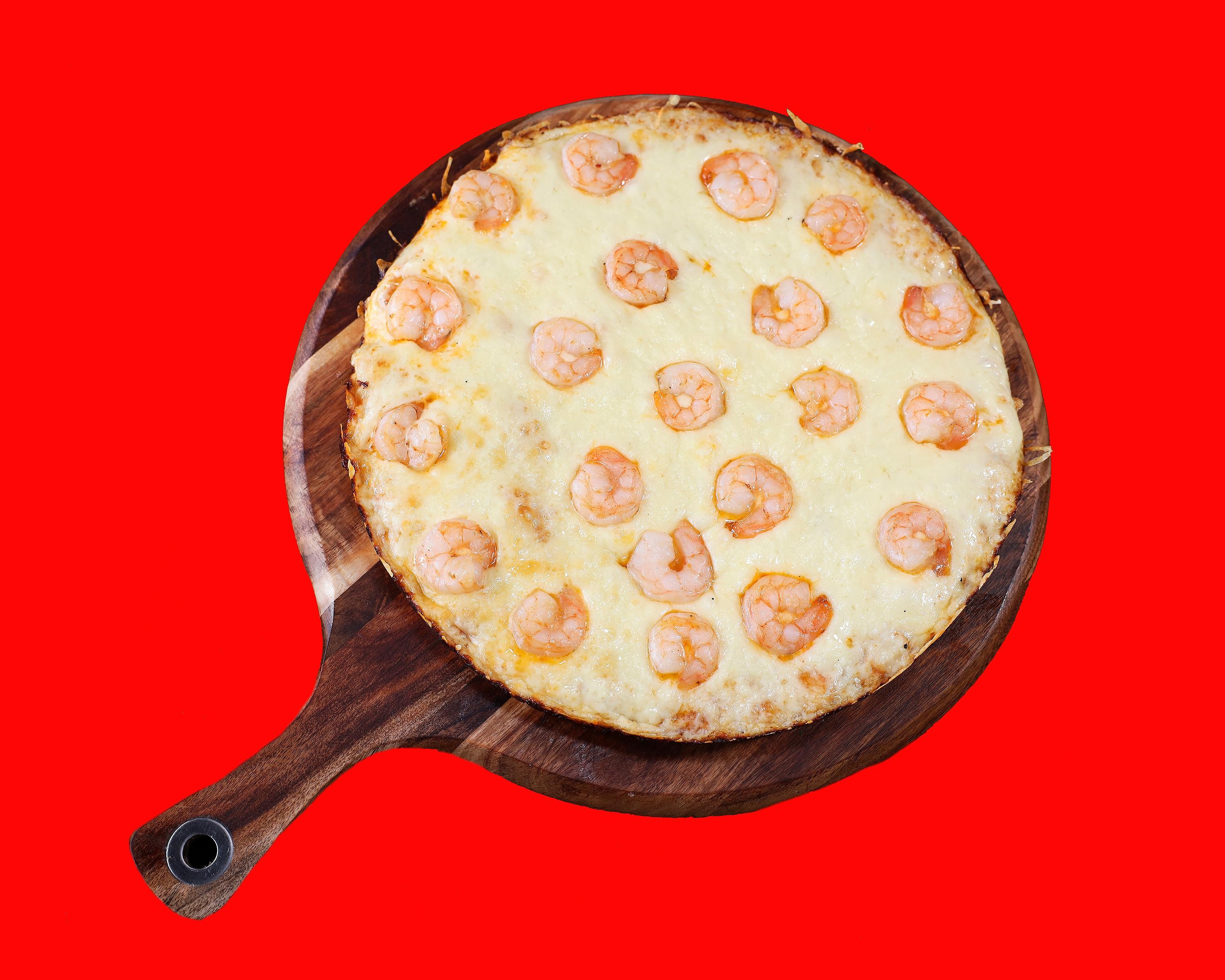 Pizza De Camaron de 12