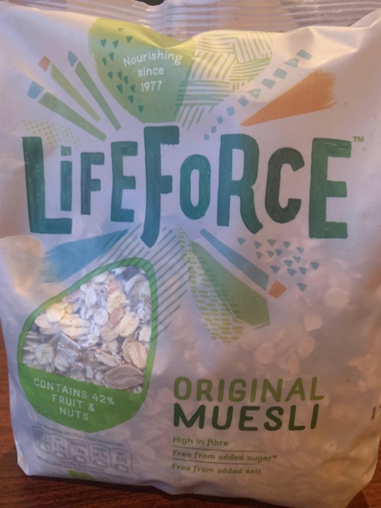 Lifeforce Irish Muesli