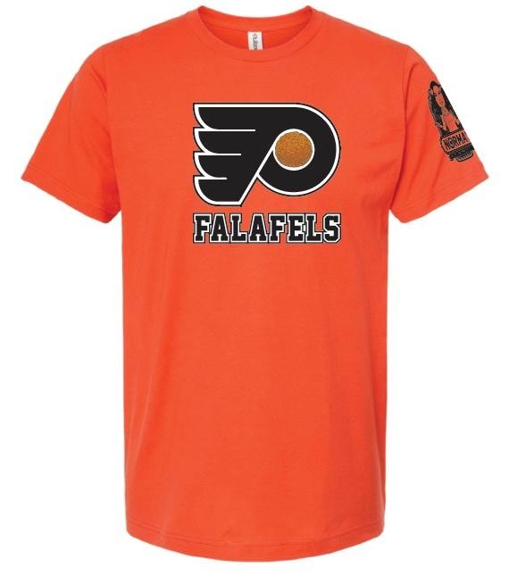 Falafels Orange T-Shirt - Extra Large