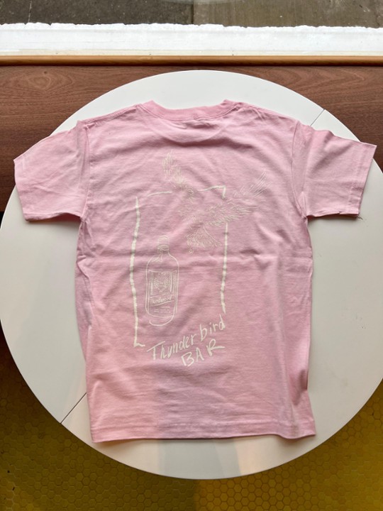 Small Big Bird T-shirt Pink