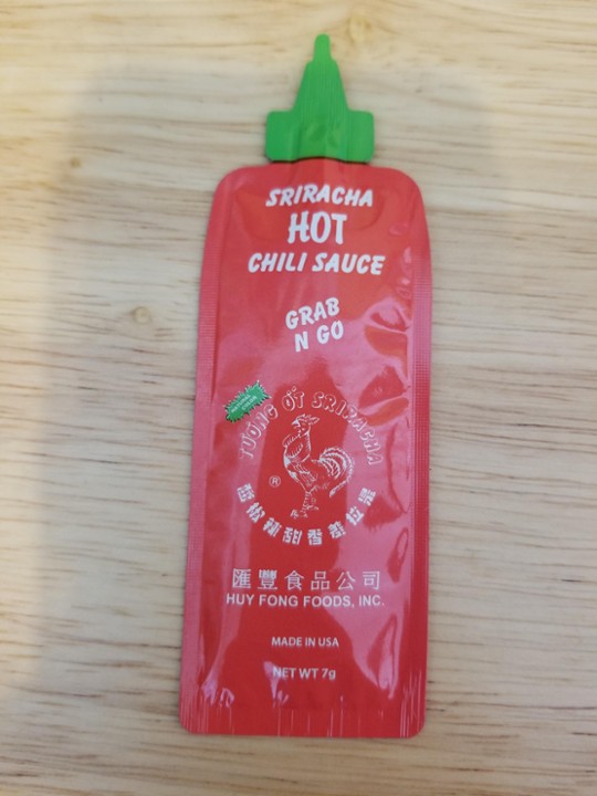 Side of Sriracha Hot Sauce