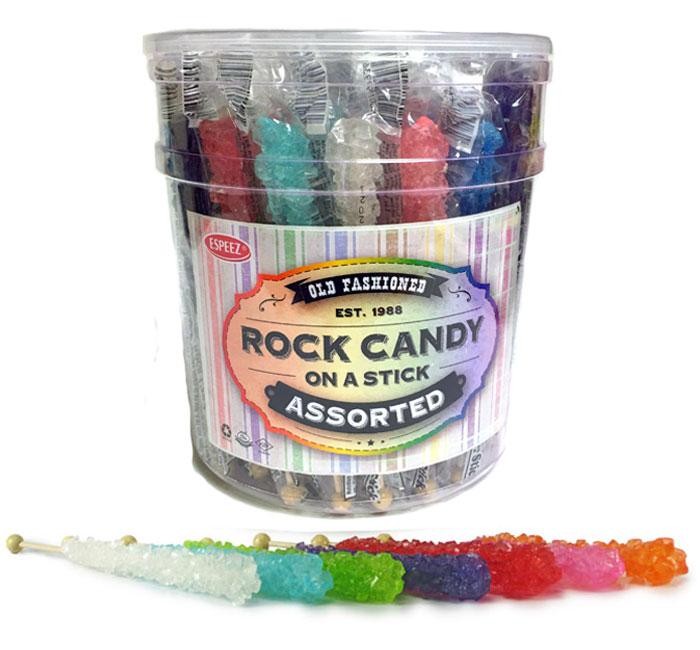 Rock Candy On a Stick -  Assorted