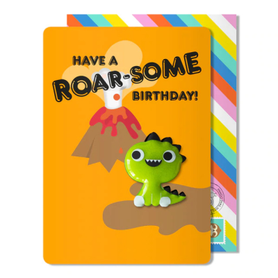 ROAR-SOME Birthday Magnet Card