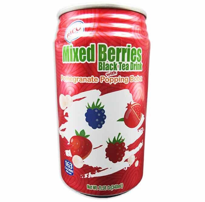 Mixed Berries W/ Pomegranate Boba