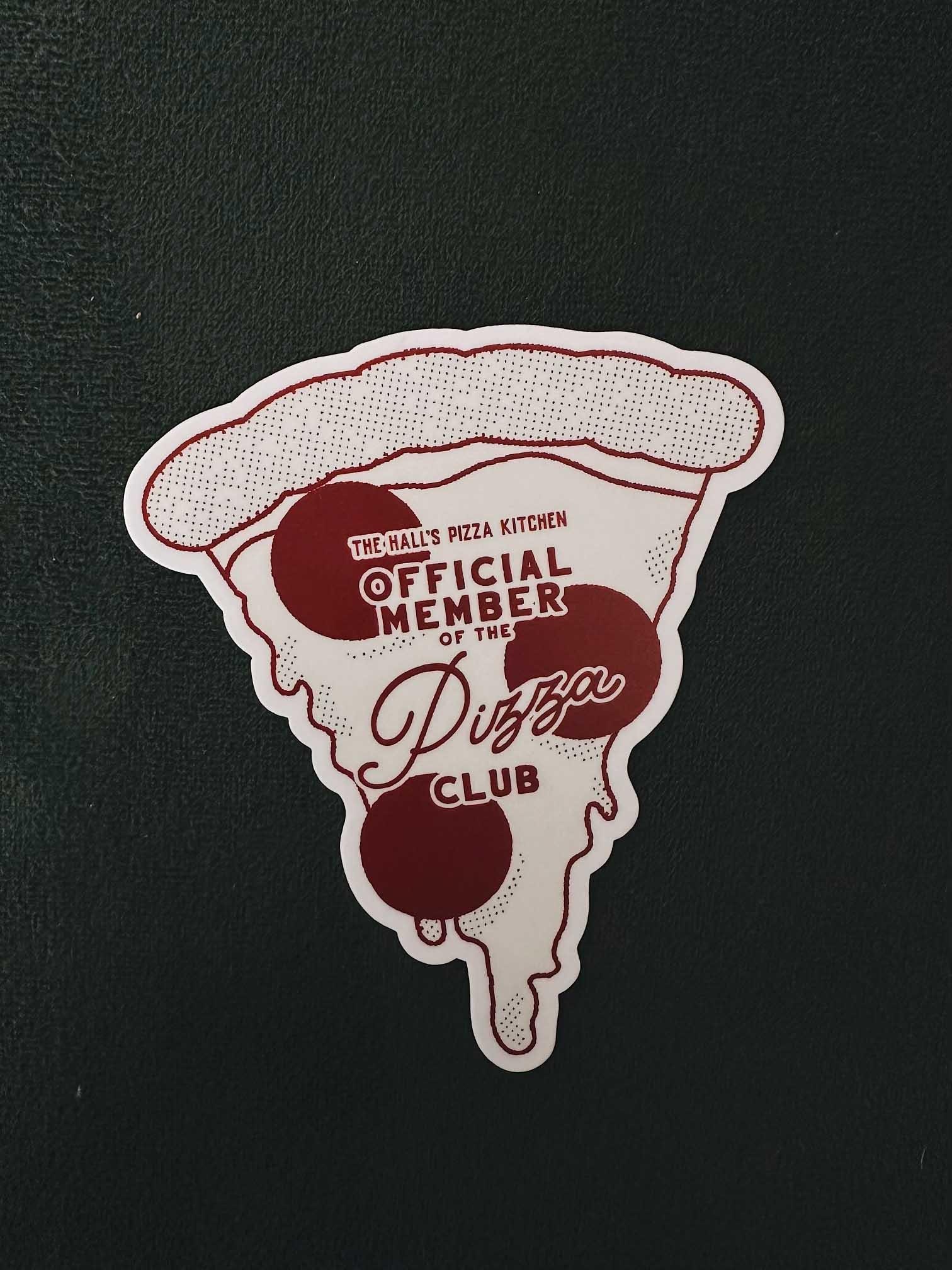Pizza Club Sticker