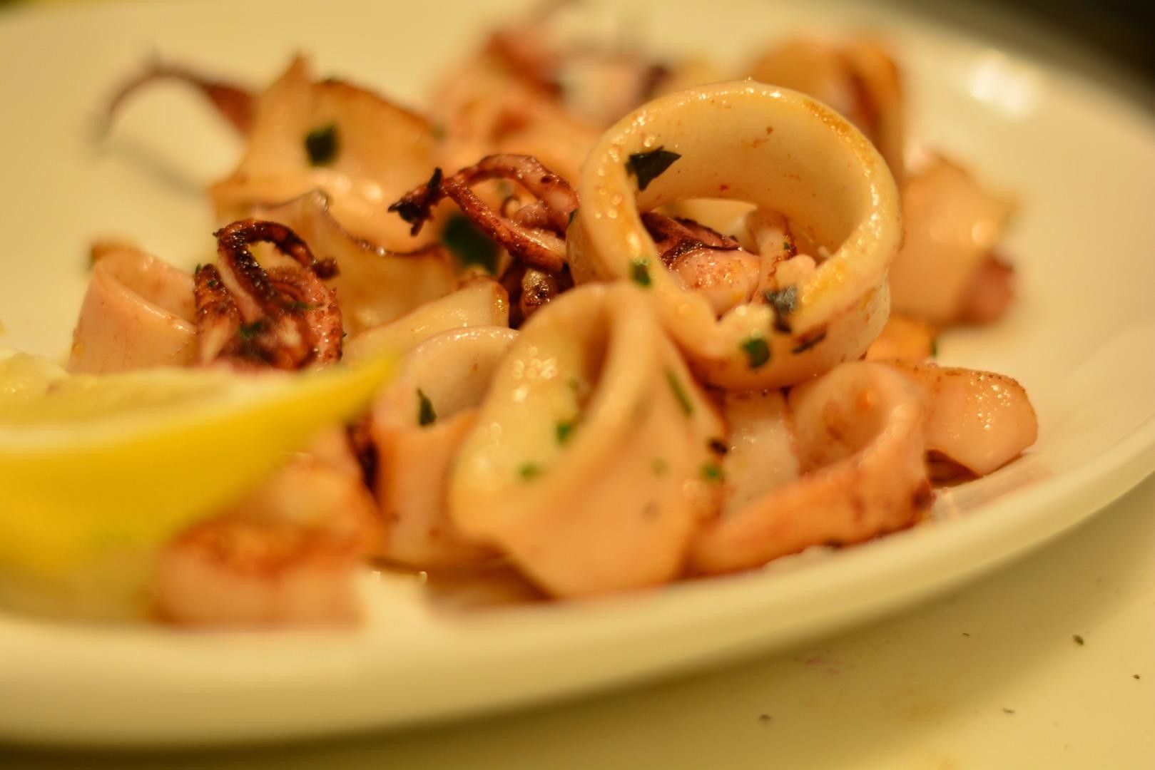 Calamares A La Plancha