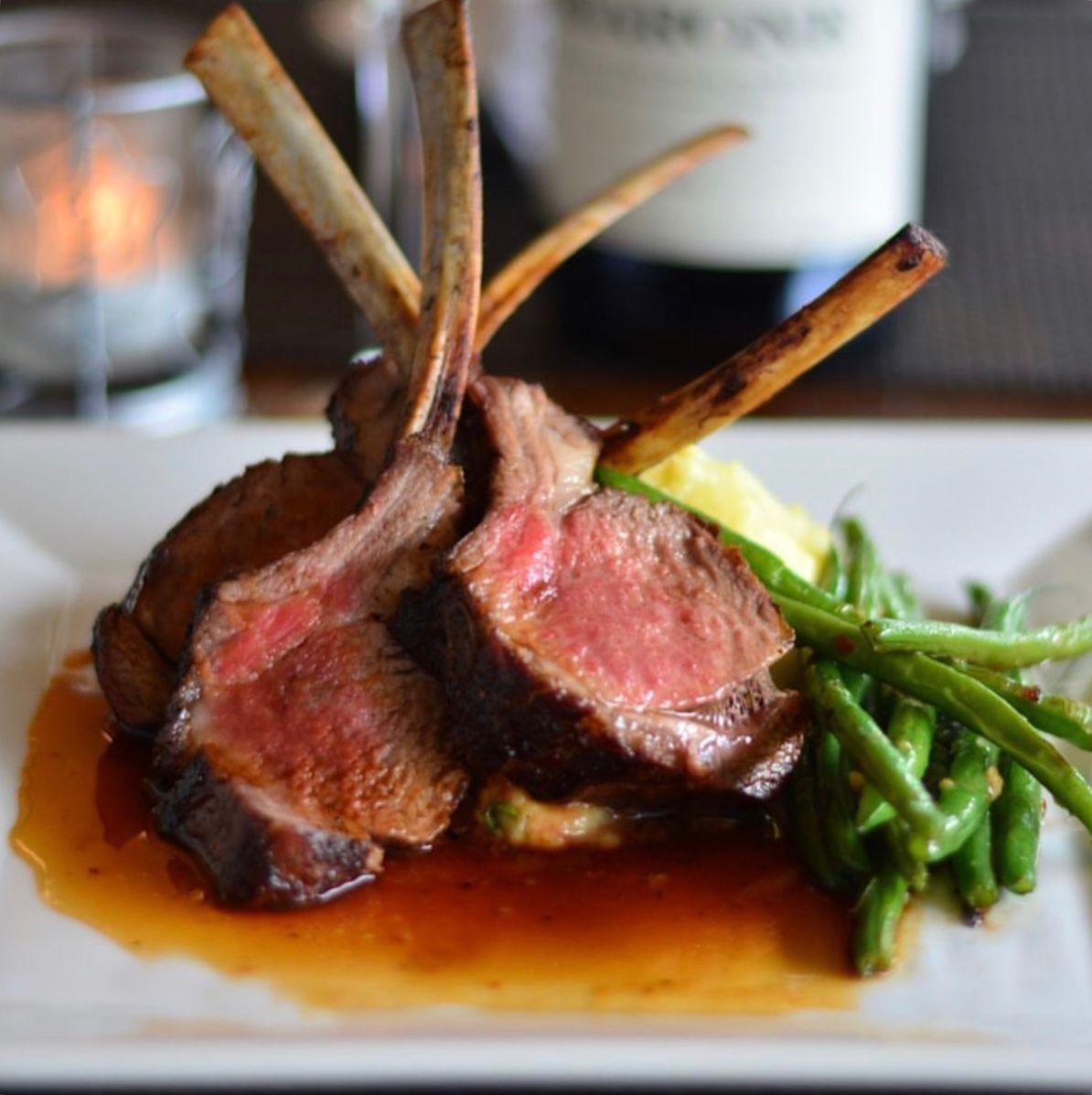 Grilled Rack of Lamb