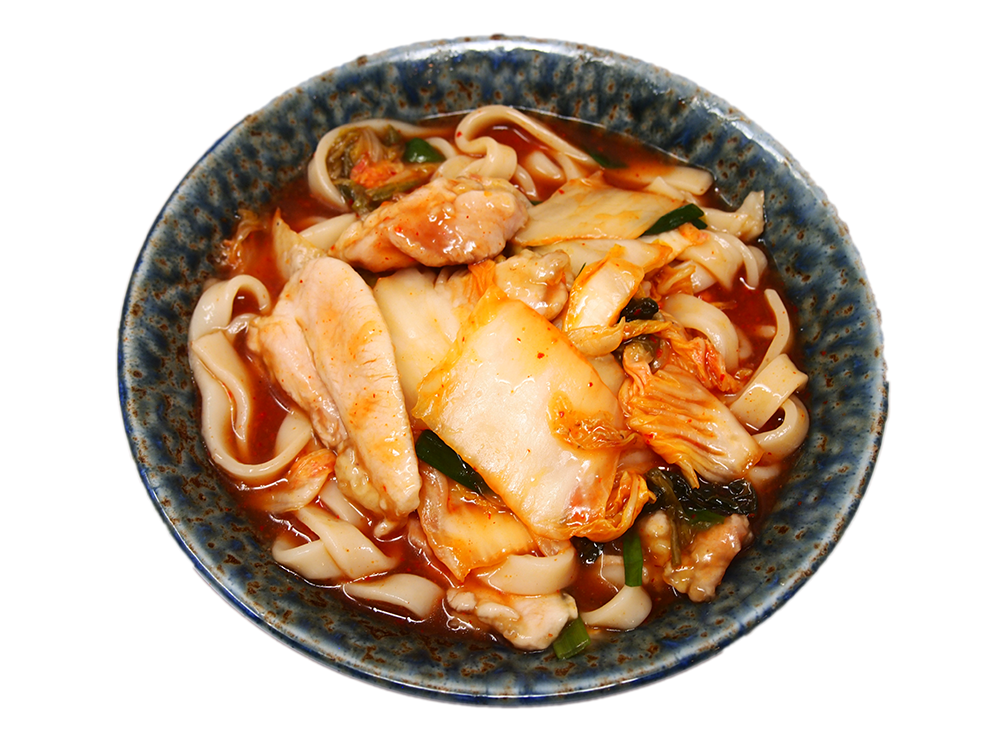 Kimchi Chicken Udon