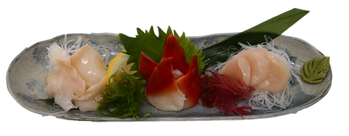 3 Kinds Clams Sashimi