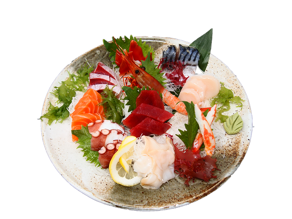 10 Kinds Fish & Clam Sashimi