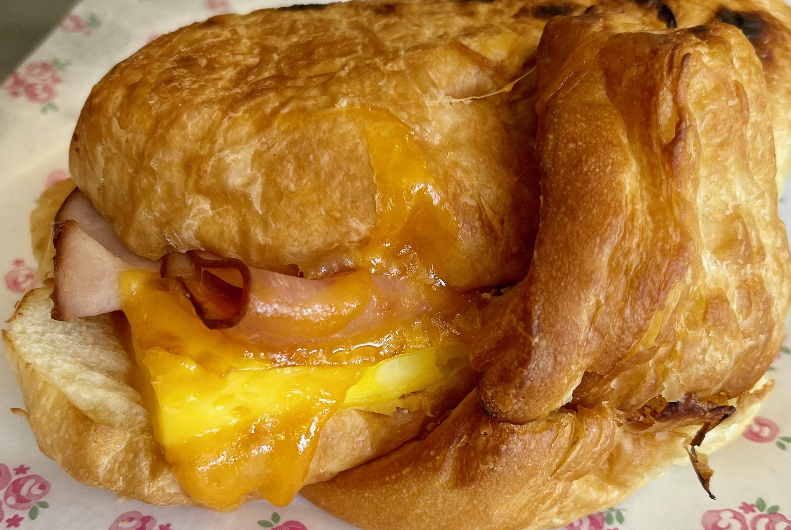 Ham, Egg & Cheese Croissant