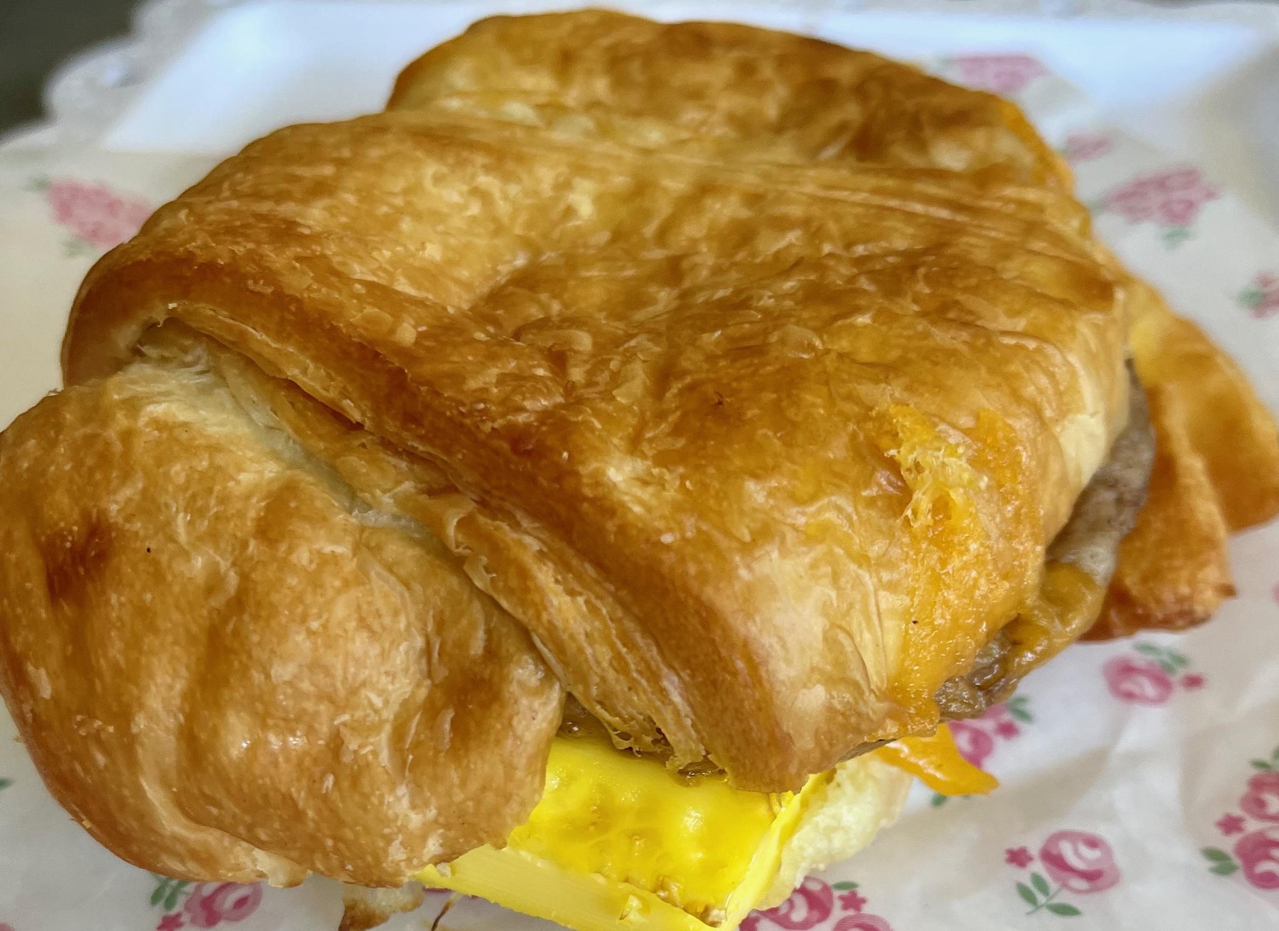 Sausage, Egg & Cheese Croissant