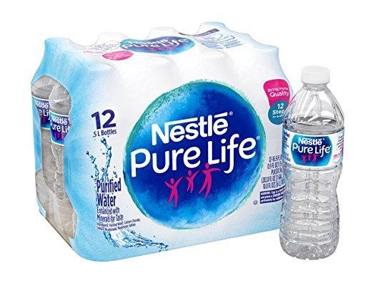 Bottle of Water- Pure Life