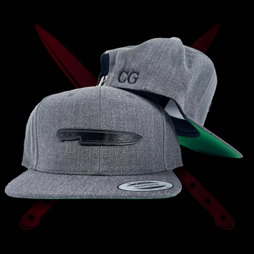 Knife Hat Grey