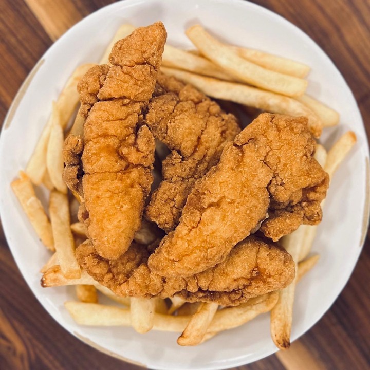 Chicken Tender Basket/W Fries