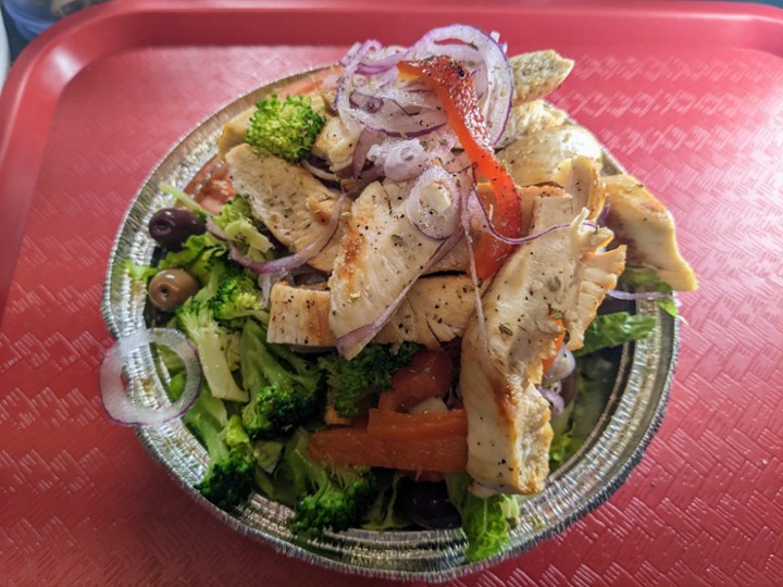 Salad With Grilled Chicken