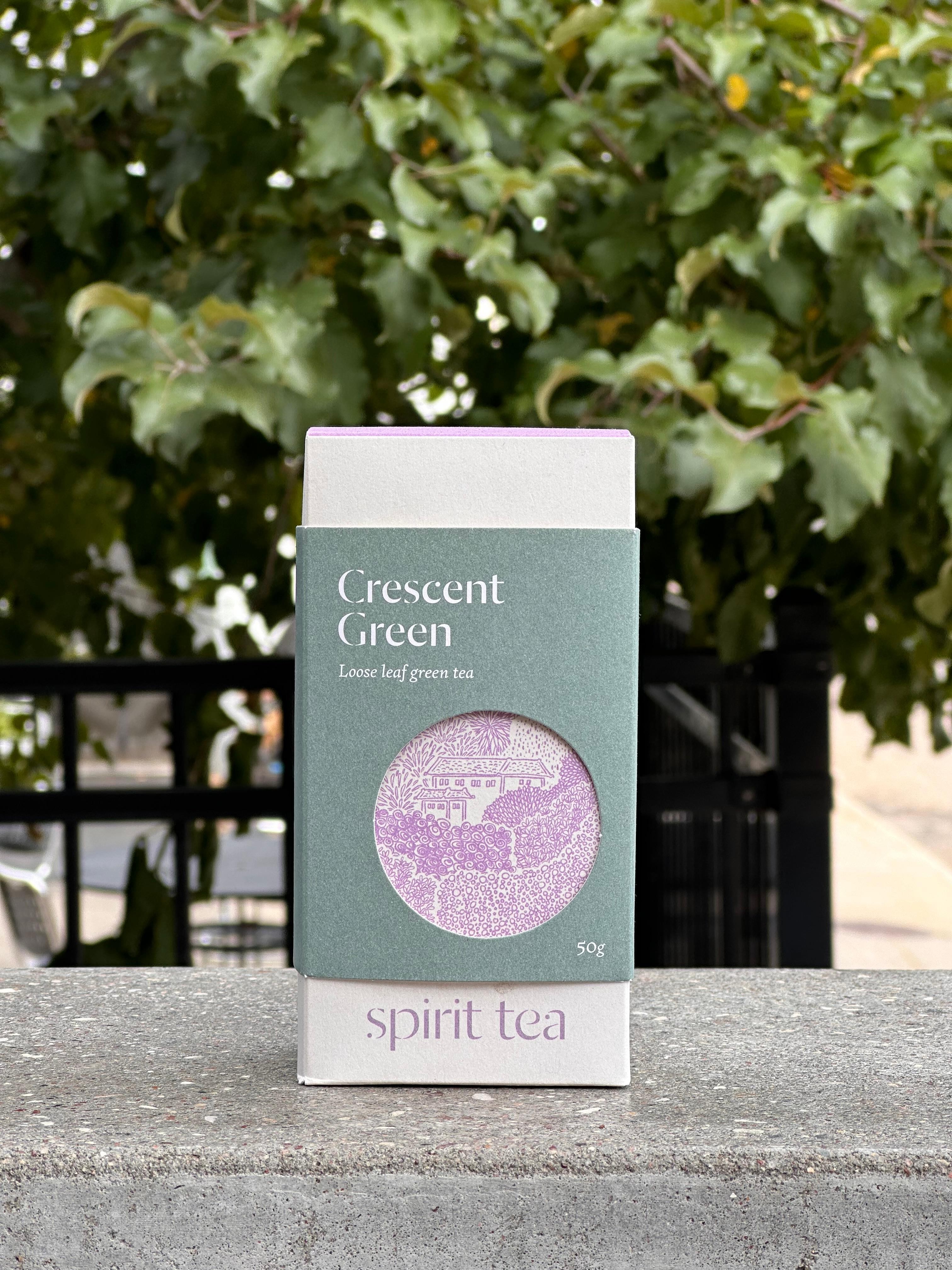 Spirit Tea - Crescent Green - 50g Box