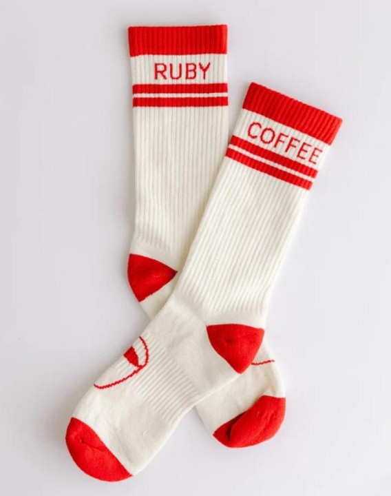 Cozy Coffee Socks