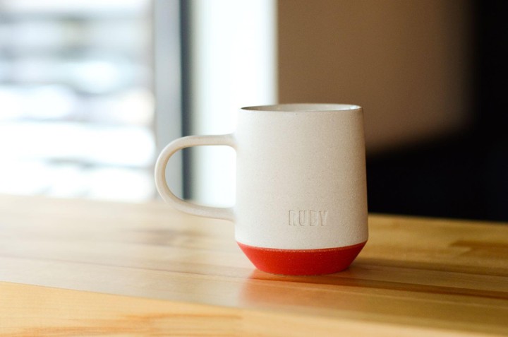 Handmade Ruby PKK Coffee Mug with Handle