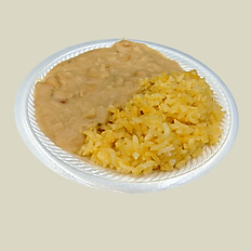 Rice and Beans Plate
