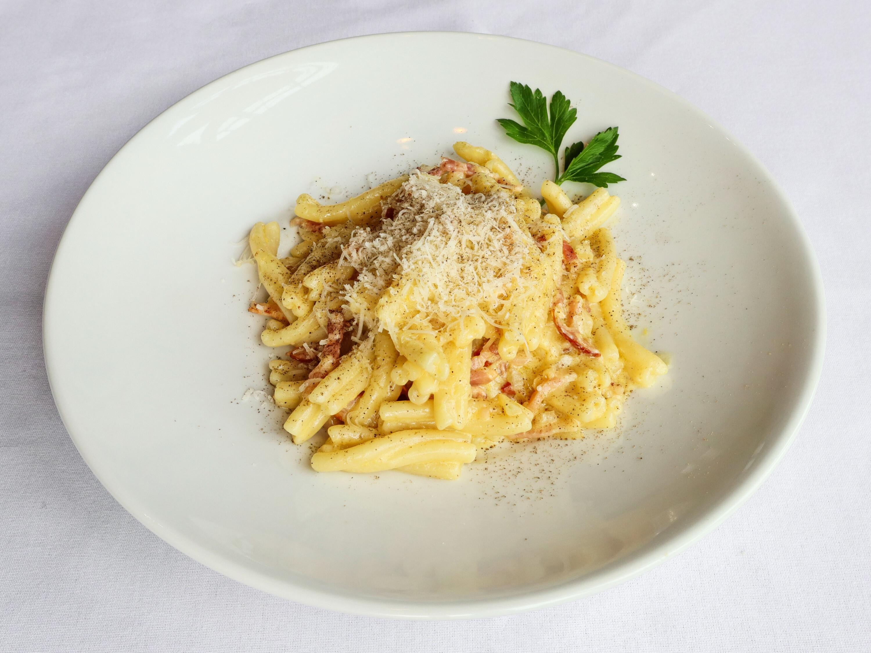 Caserecce Carbonara*