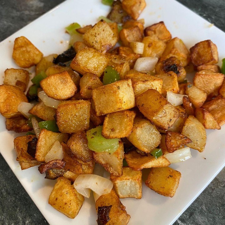 Home Fries with Peppers & Onions