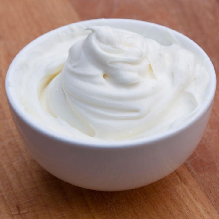 Side Cream Cheese or Sour Cream