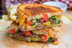 Grilled Cheese Cheeseburger