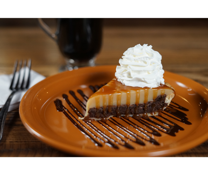 Caramel Fudge Pie