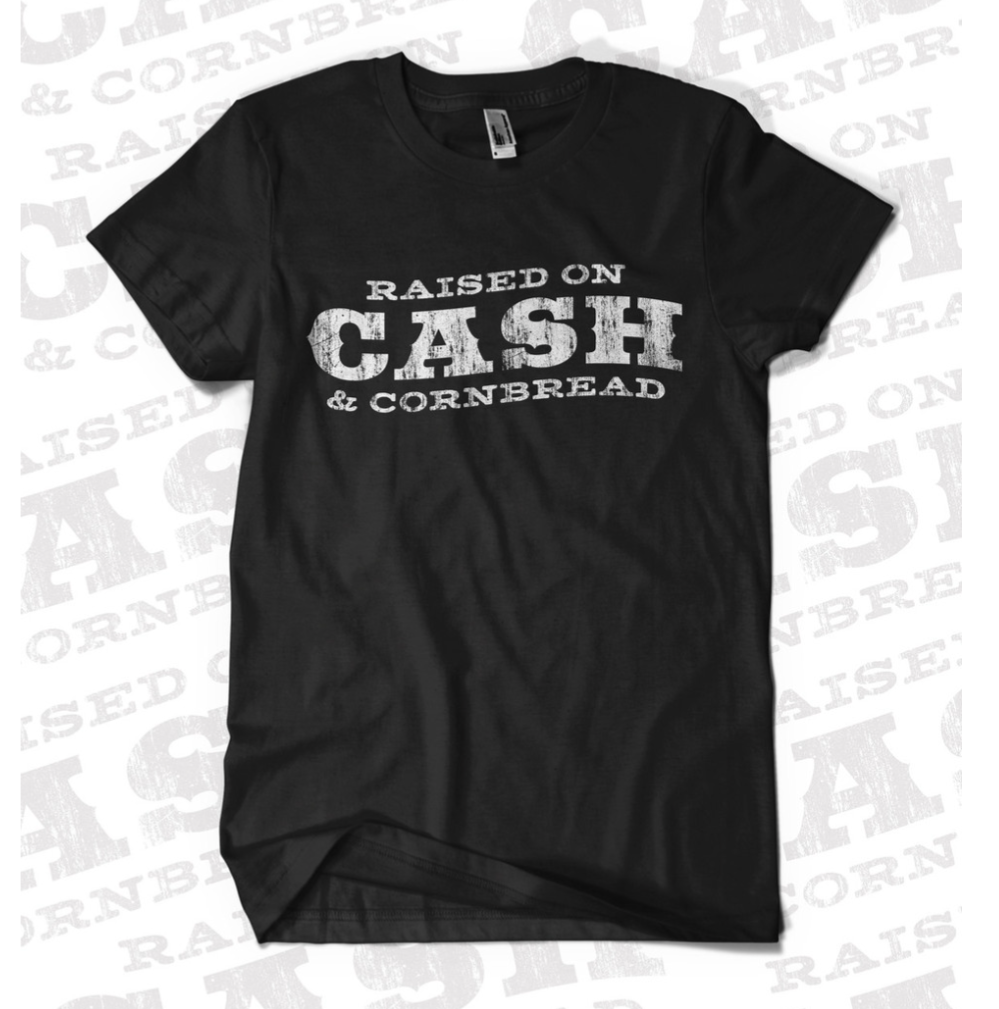Raised on Cash & Cornbread T-Shirt
