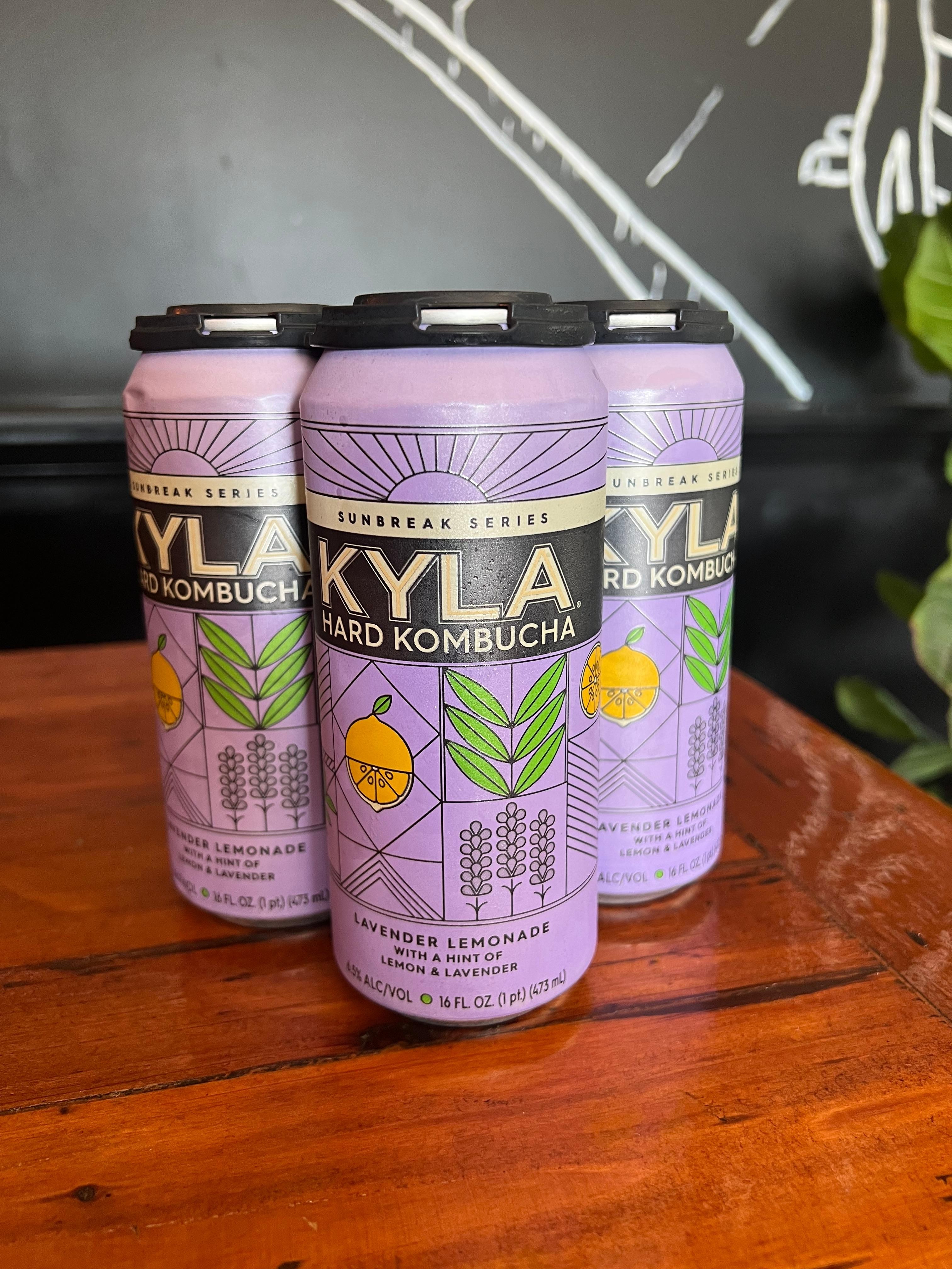 KYLA Lavender Lem Hard Kombucha  4pk