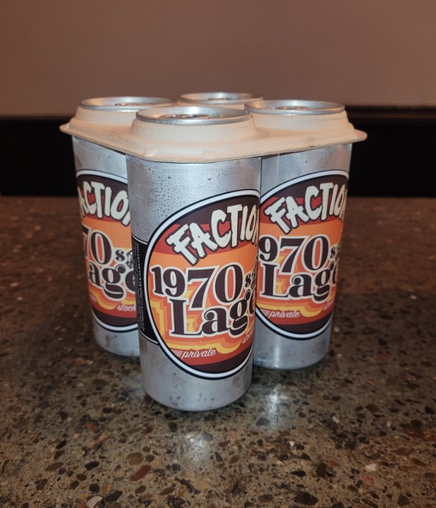 Faction - 1970's Lager 4pk