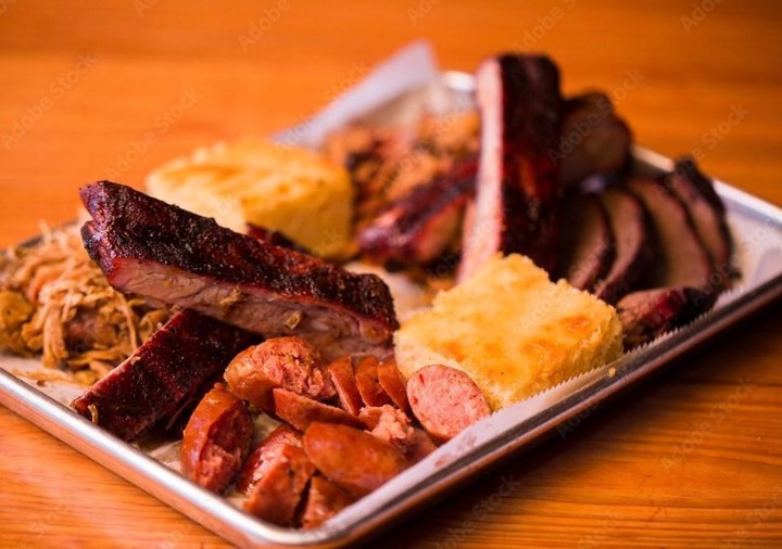 Bring on the meats BBQ plate